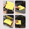 1/10 Stück Verdicktes Autowaschtuch Doppelseitige Mikrofaser-Reinigungstücher Auto-Fensterglas-Detailing Trockentücher