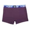 Boxer violet élastique imprimé glace Homme FREEGUN