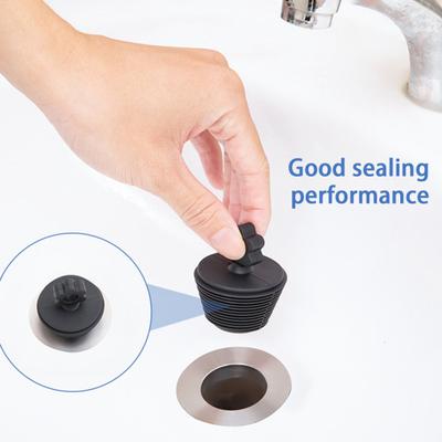 Yousheng Silikon Badewannenstöpsel Keine Installation Badezimmer Dusche Wanne Universal Wasserstopper Spiral Badewannenstöpsel