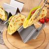 Stainless Steel W-Shaped Taco & Pancake Holder Rack
