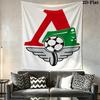 Lokomotiv Moscow Spark Wall Hanging Printed Fabric Blanket Decorative Tapestries for Bedroom Living Room Home Decor