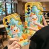 Phone Case: 2D Flat Design Suitable for Samsung Galaxy A34 A35 M05 M06 S20 S22 S21 FE Plus 5G Protective Case, Travel Little Duck, Perfect Christmas a