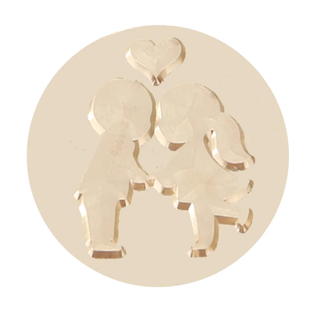 Retro Wax Seal Stamp Antique Wooden Sealing Wax Scrapbooking Stamps DIY Envelope Stamps Craft Wedding Invitations Decorative