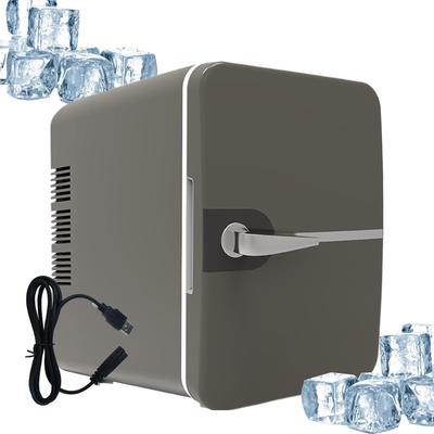 6L Mini Auto Kühlschrank 12V DC 100~240V AC Elektrischer Tragbarer Beauty Kühler Wärmer Gefrierschrank US/UK/EU Auto Mini Kühlschrank Kühlbox