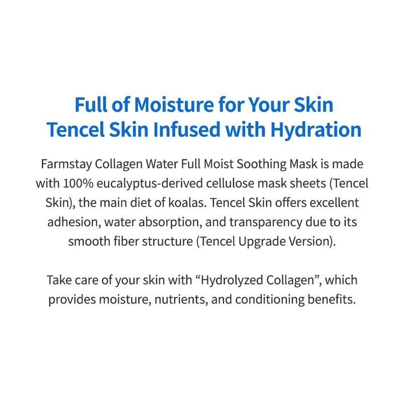 Farm Stay - Collagen Water Full Moist Soothing Mask Set