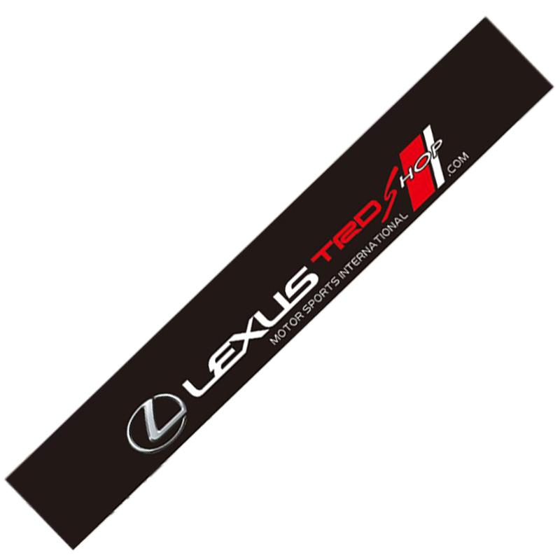 

Car Front Rear Windshield Decal Sticker Decoration For Lexus GS IS LS500h ES260 ES300h RX350h NX260 UX260 LM LC RZ450e TX RC CT2