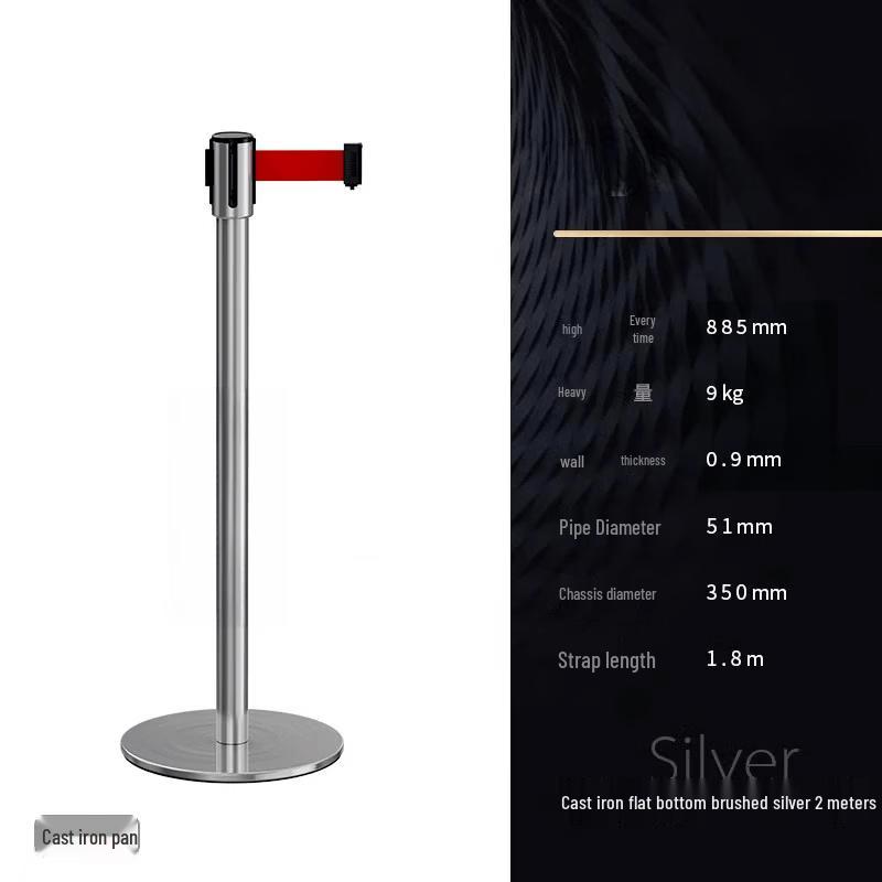 Retractable Queue Barrier