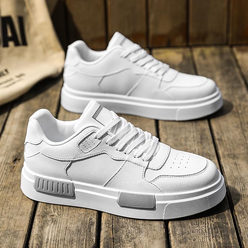 

Мужская спортивная обувь Повседневная обувь для скейтбординга Беговая обувь Белые кроссовки для бега Обувь для студентов Большие размеры EU: 47 серый