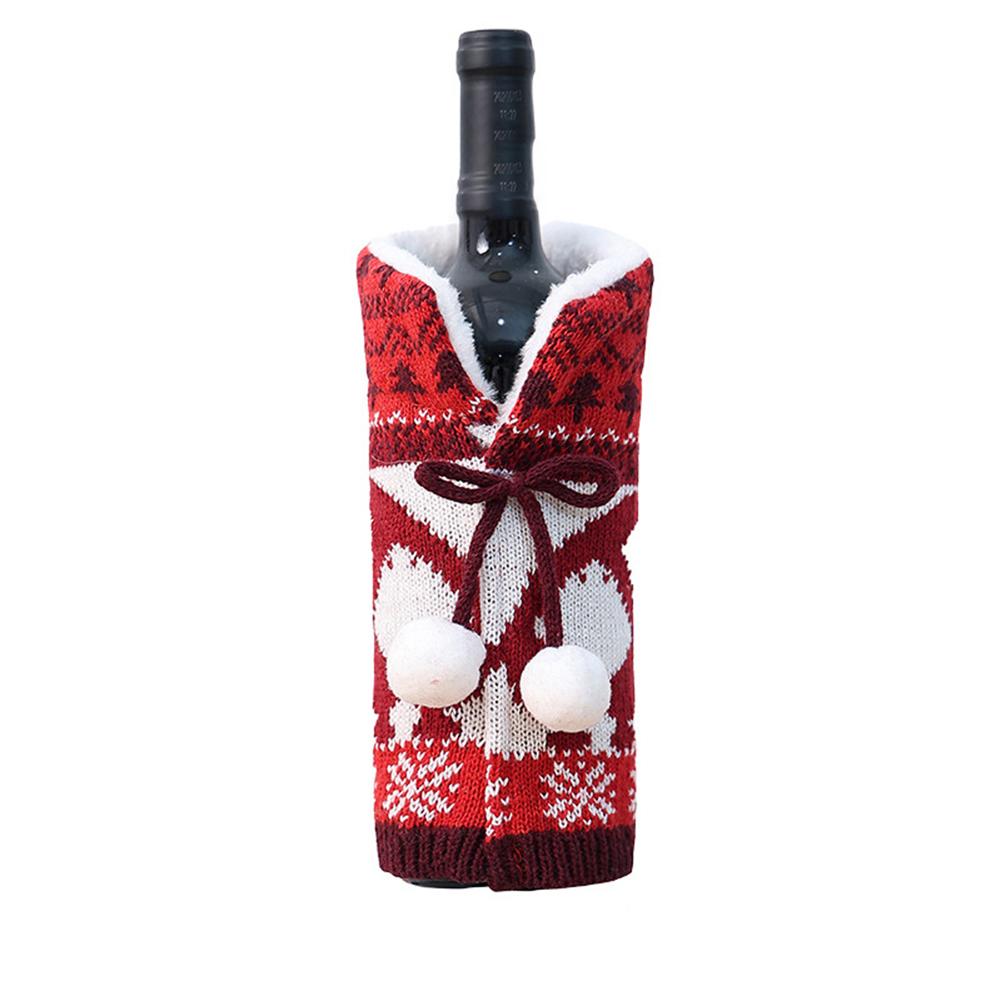 Christmas Wine Bottle Bags Reusable Wine Bottle Covers