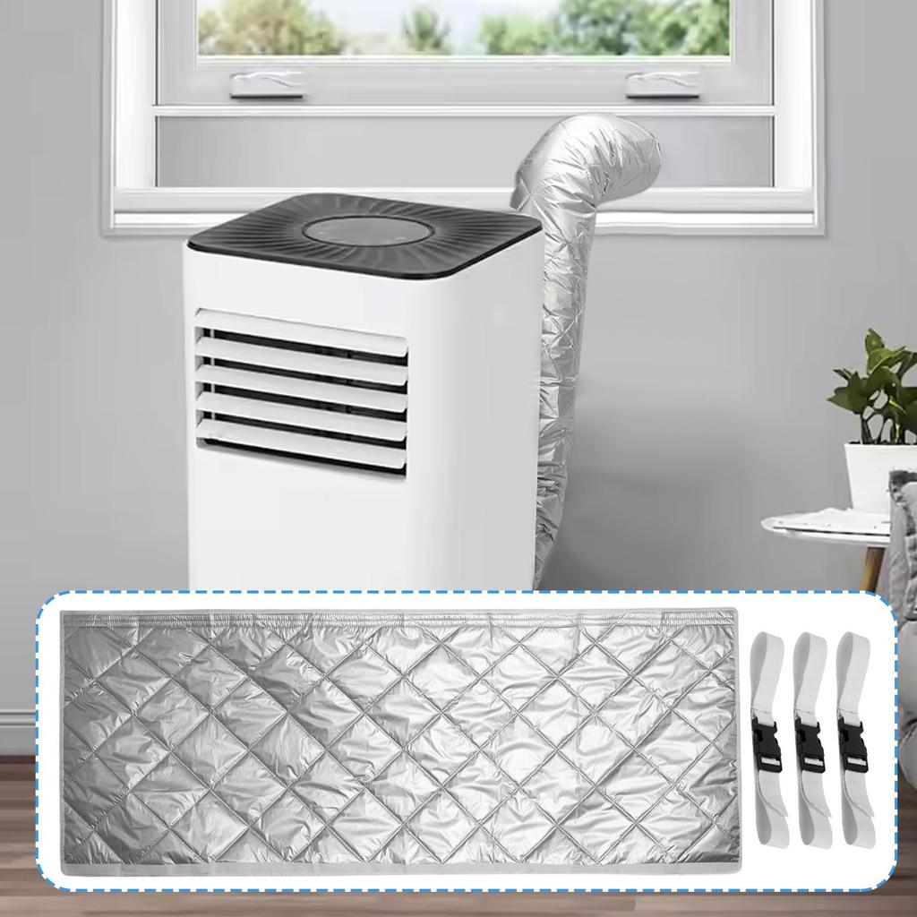 AC Insulated Hose Cover Portable Air Conditioner Hose Cover Reusable Insulated Hoses Duct Vent Cover Air Conditioner Parts