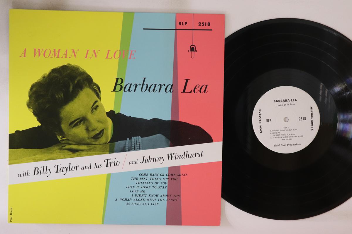 

LP Record BARBARA LEA - A Woman In Love RLP2518 RIVERSIDE Japan Jazz Used
