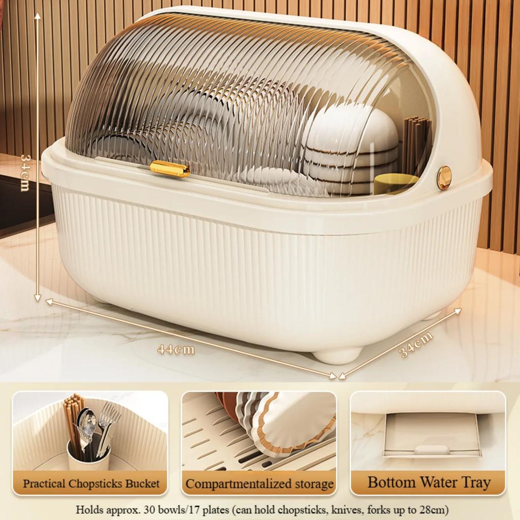 2025 Chopsticks Organizer, Household Multifunctional Draining Dish Dryer, Kitchen Utensils Put Dish Drainer, Dish Shelf Cupboard