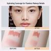 Mingxi Zhi Liquid Concealer: Non-caking, perfect for acne scars, spots, dark circles, and color correction. Ideal for women.