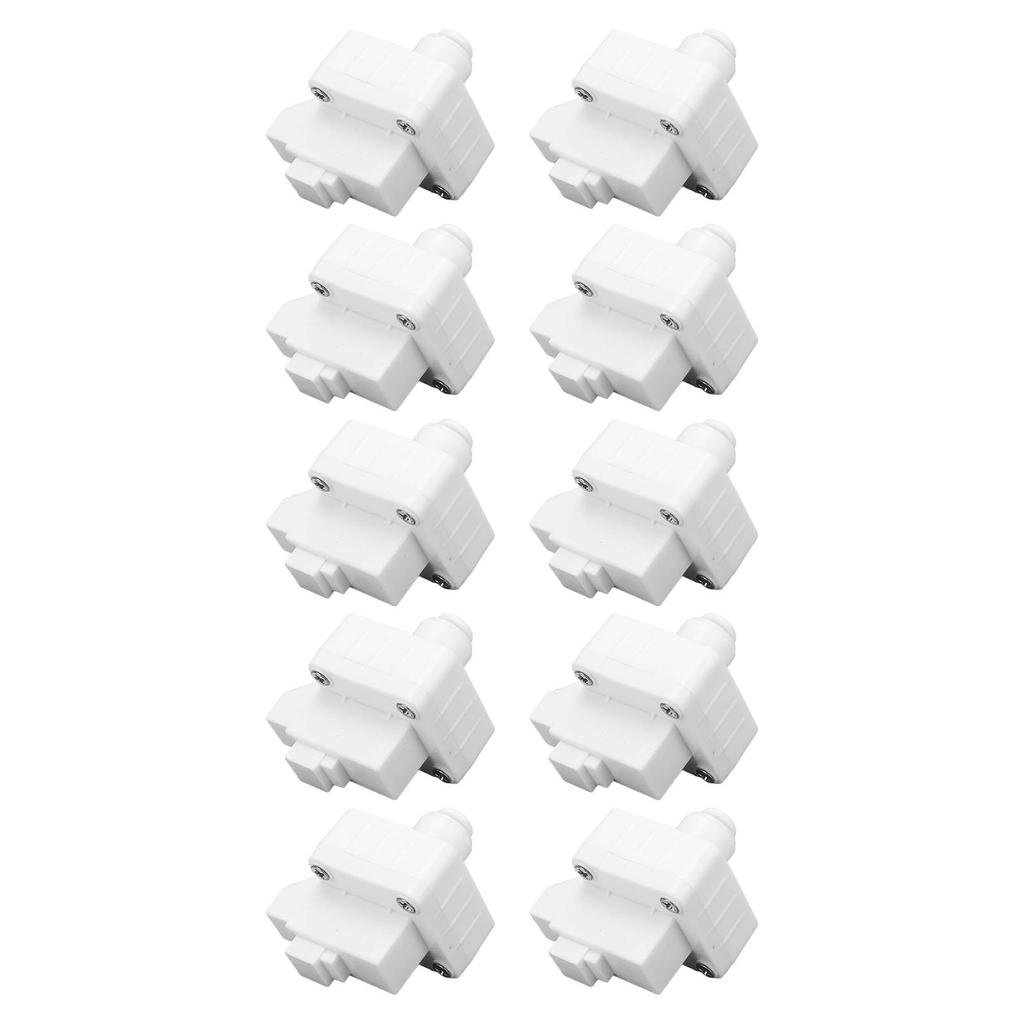 10Pcs 14in Tube Quick Fitting Connect Reducing Valve Pressure Regulator Valve for Water Purifier