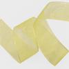 Transparent Snow Yarn Ribbon for Christmas Decorations and Floral Packaging – Cross-Border Hot-Selling Chiffon Yarn Ribbon.