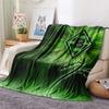 Borussia Print Flannel Blanket, High quality Comfortable for All Seasons, Home Decor, Warmth and Comfort, Perfect for Christmas Gifts