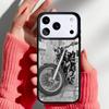 Moto Motorcycle Phone Case for iPhone 17 Air 16e 15 14 13 Pro Max Back Cover for 12 11 Pro Coque
