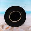Hot Sale New Couple Hat Women's European and American Jazz Top Hat Outdoor Beach Hat Sunscreen Shade Straw Hat