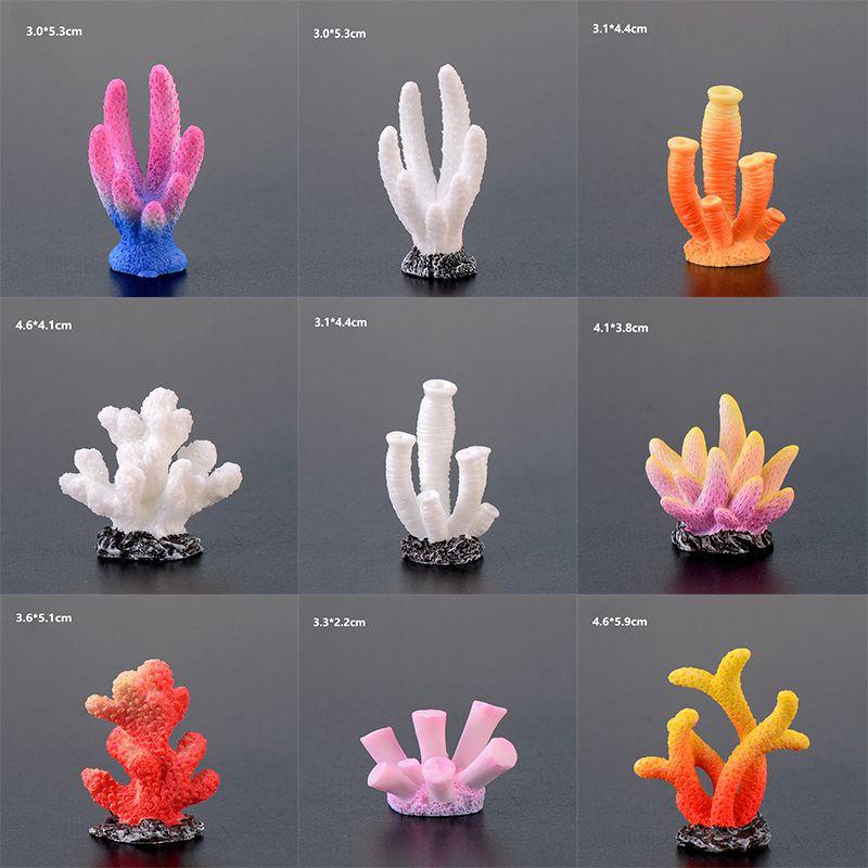 Realistyczna żywica koralowa dekoracja akwarium, miniaturowy prezent DIY, rozgwiazda