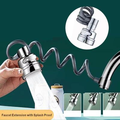 Universal 3 Modi Herausziehbarer Wasserhahn-Extender Belüfter Spültischmischer Verlängerungsrohr 360 Grad Drehung Dusche Wassersparhahn Küchenzubehör