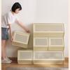 Rattan Chest Stackable Storage Cabinet of Drawers with Lots of Dining Room Living Room Bookcase Toys Storage Finishing Cabinet