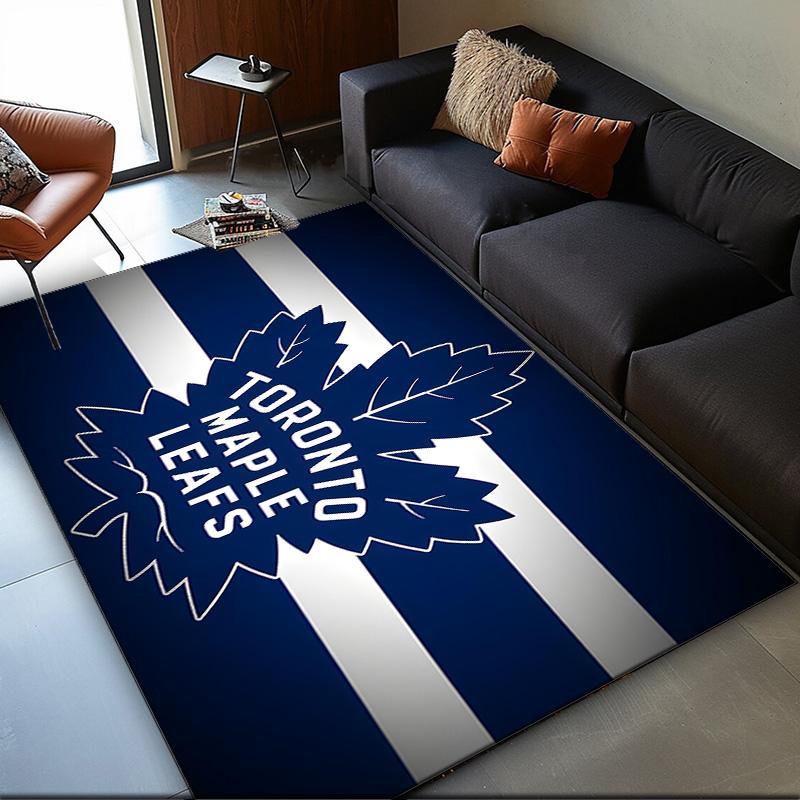 Maple Leafs Area Rug Suitable for Indoor And Outdoor,Carpets for Playroom, Homes, Offices, Living Rooms,Home Decor,Christmas Fan Gift