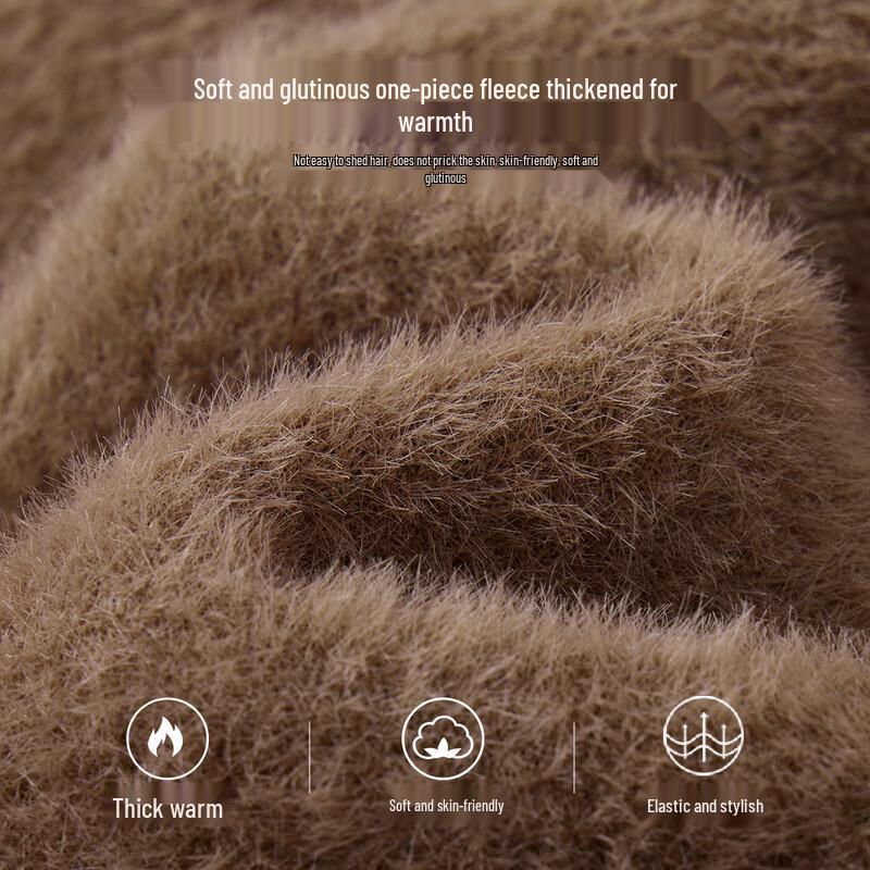 Pull-over Épaissi Doublé Peluche pour Homme FIRS