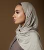 Women Gradient Cotton Jersey Hijab Scarf Lady High Quality Head Wraps Shawl Muslim Headscarf Islamic Turban Bandana Eid180*70Cm