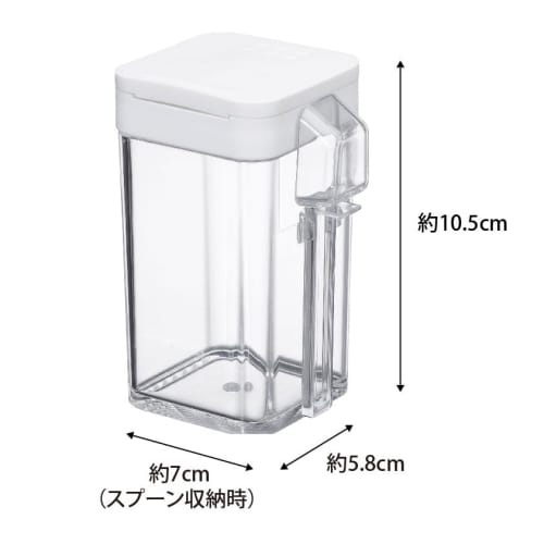 Yamazaki Flour & Spice Tower Bottle, White, 3234