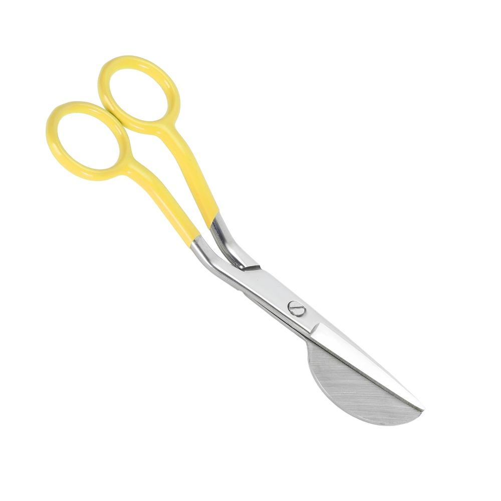 6.1 Inch Duckbill Scissors Stainless Steel Blades Sewing Scissors Fabric Shears For Tailors