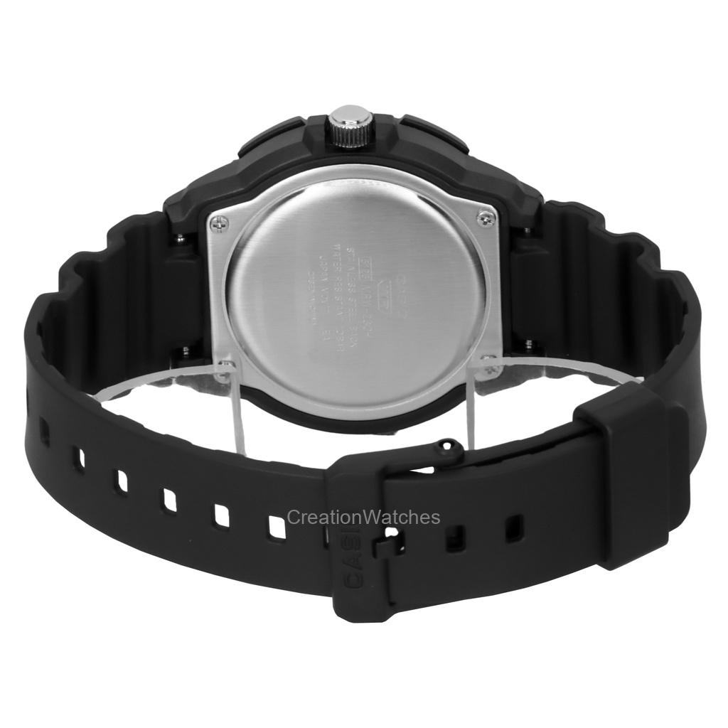 Casio Standard Analog Resin Strap Black Dial Quartz MRW-230H-1E2V 100M Men's Watch