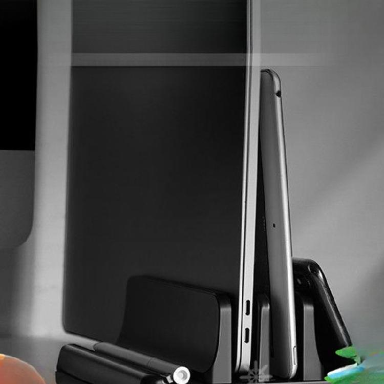 Vertical Laptop Stand for Desk Laptop Holder Space Saving Adjustable Laptop Stand Support Rack For Laptop Notebook