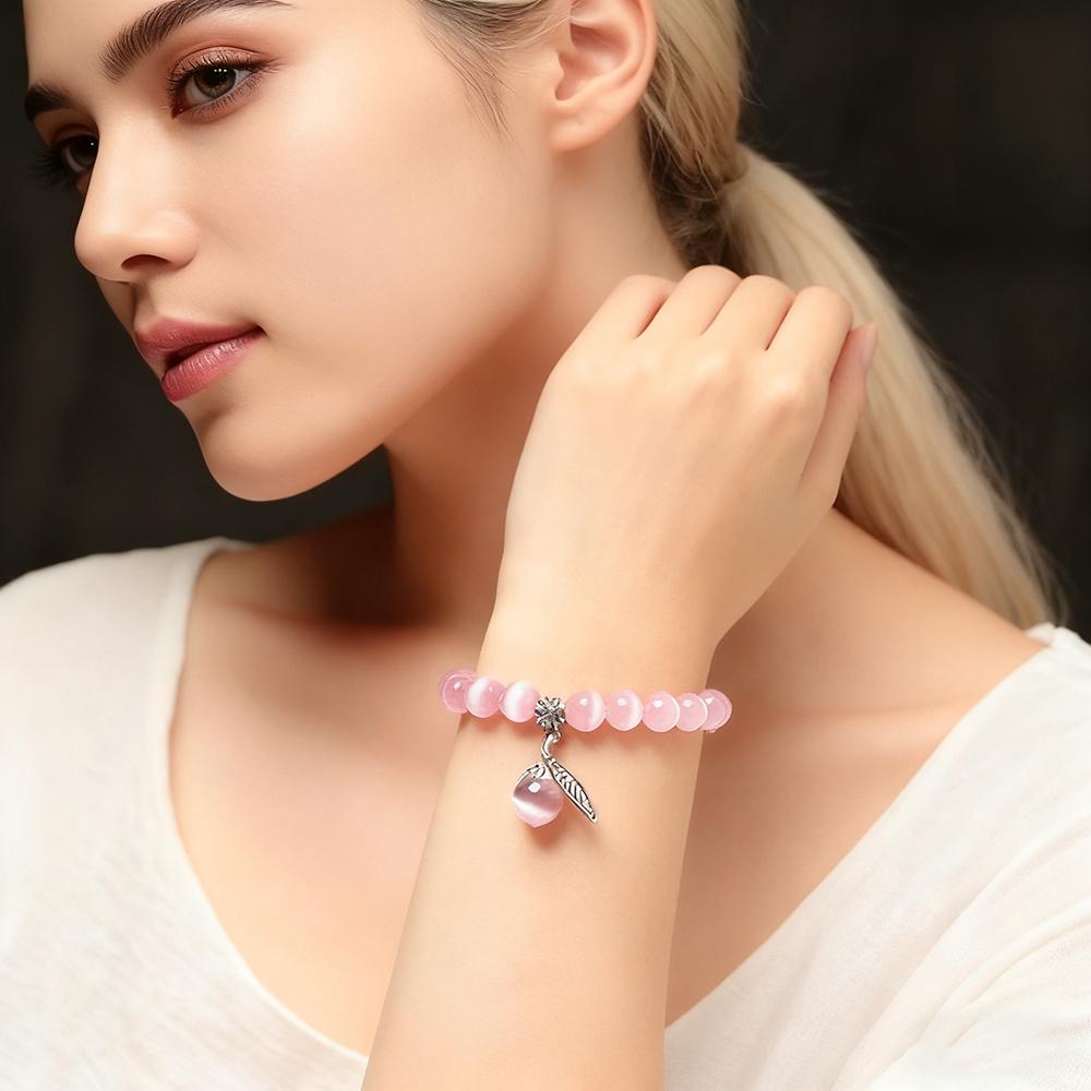 Módní kámen kočičí oko dámský náramek národní styl náramek z korálků buddhy dámský křišťálový náramek šperky