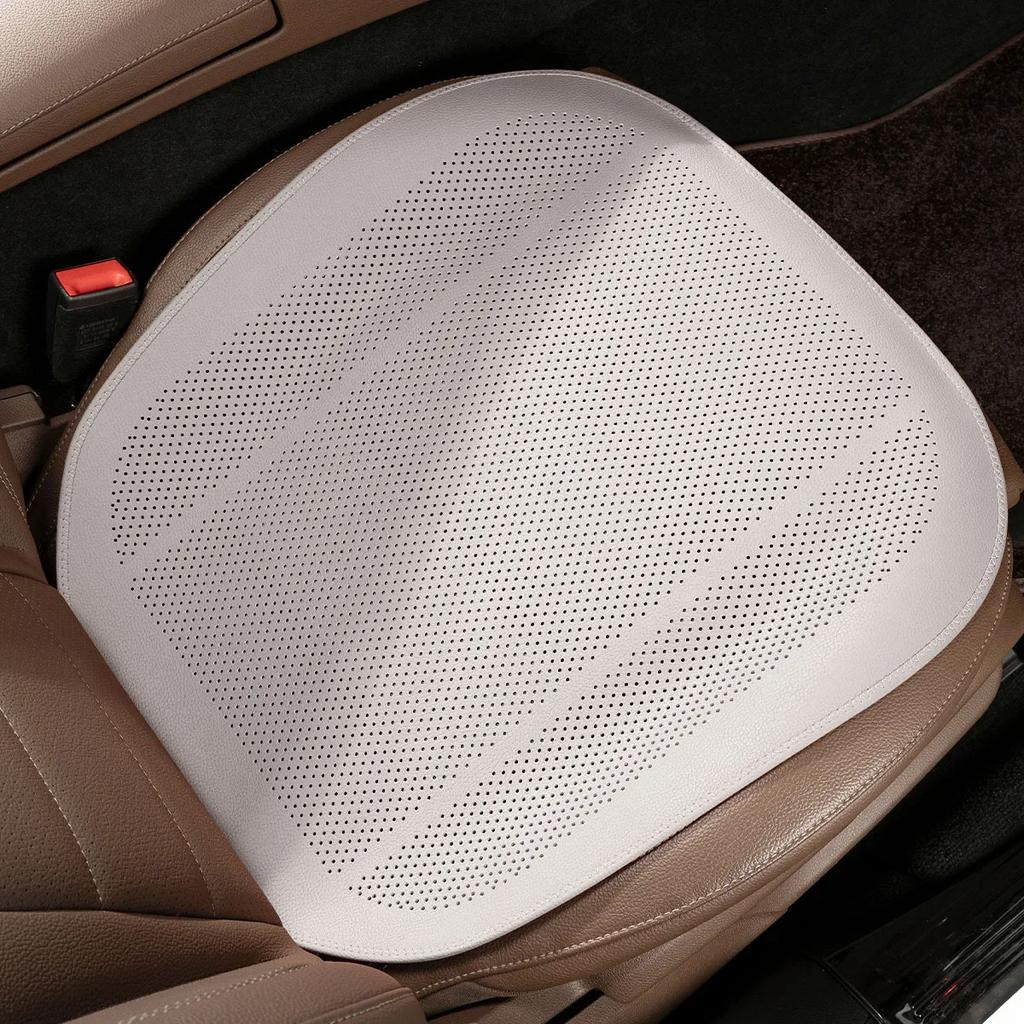 Car Seat Cushion Universal Four-season One-piece Half-pack Seat Ventilated and Breathable Summer Rear Seat Cushion Cover Set