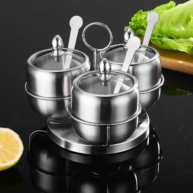 LISM Rotating 4-Compartment Spice Box