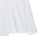 Mattengkim Asymmetric Logo Top In White