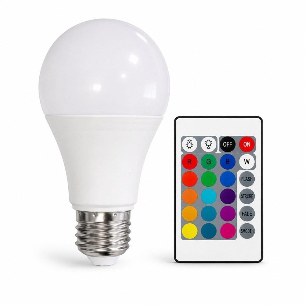 Multicolor RGB Color Changing Light Bulb Adjustable Brightness Color Changing Bulb
