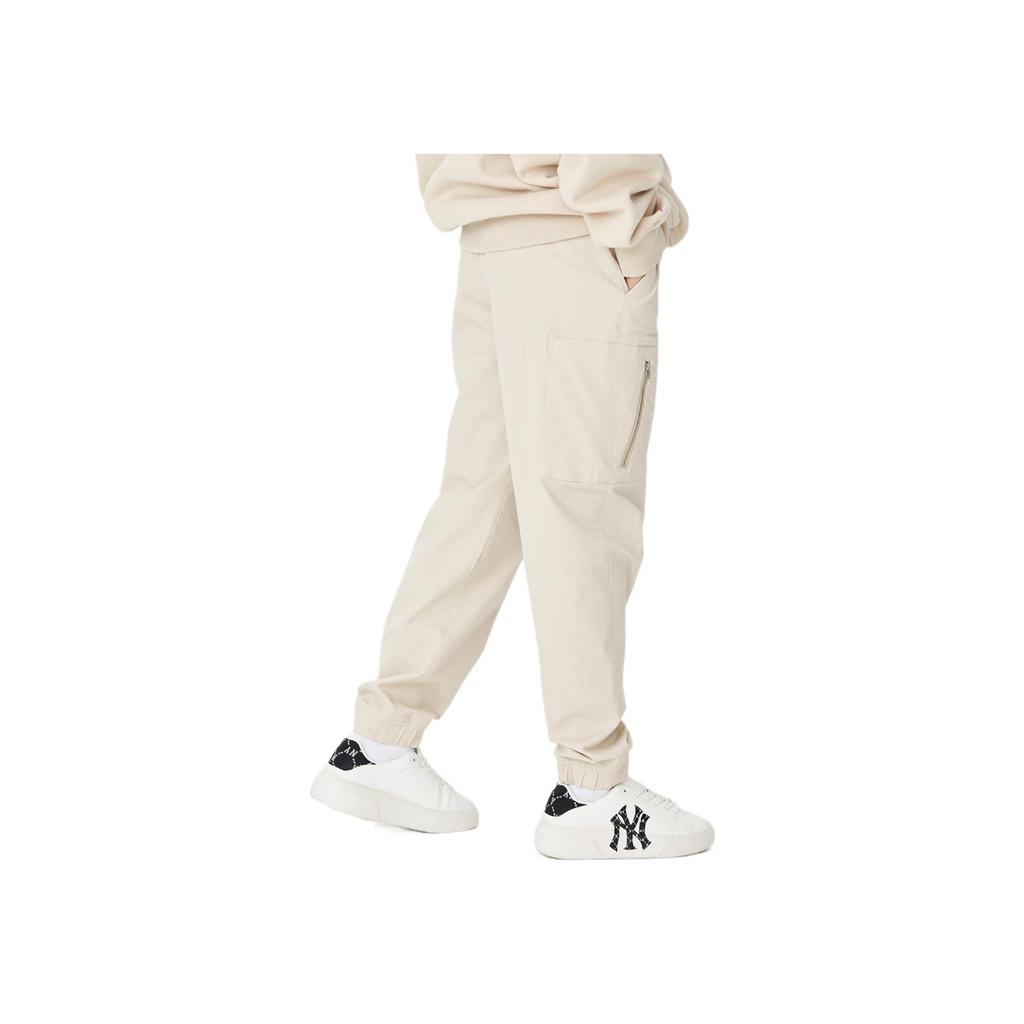 New MLB Casual Pants Men's Beige 3LWP00124-50BGL