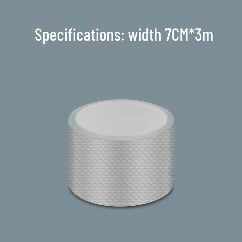 Universell gjennomsiktig karbonfiber bil dørterskelbeskytter og antikollisjonslist for velkomstpedal og bagasjerom