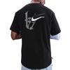 Nike Max90 T Shirts Men's Black Crew Neck Moderate Straight Fit HJ3425-010