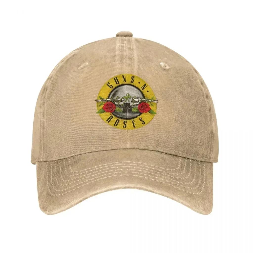 Guns N Roses Unisex Baseball Caps Distressed Washed Hats Cap Retro Outdoor All Seasons Travel Snapback Cap