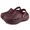 Crocs Baya Platform Clog Simple Versatile Fashion Clogs Unisex Clogs Brown 208708-605
