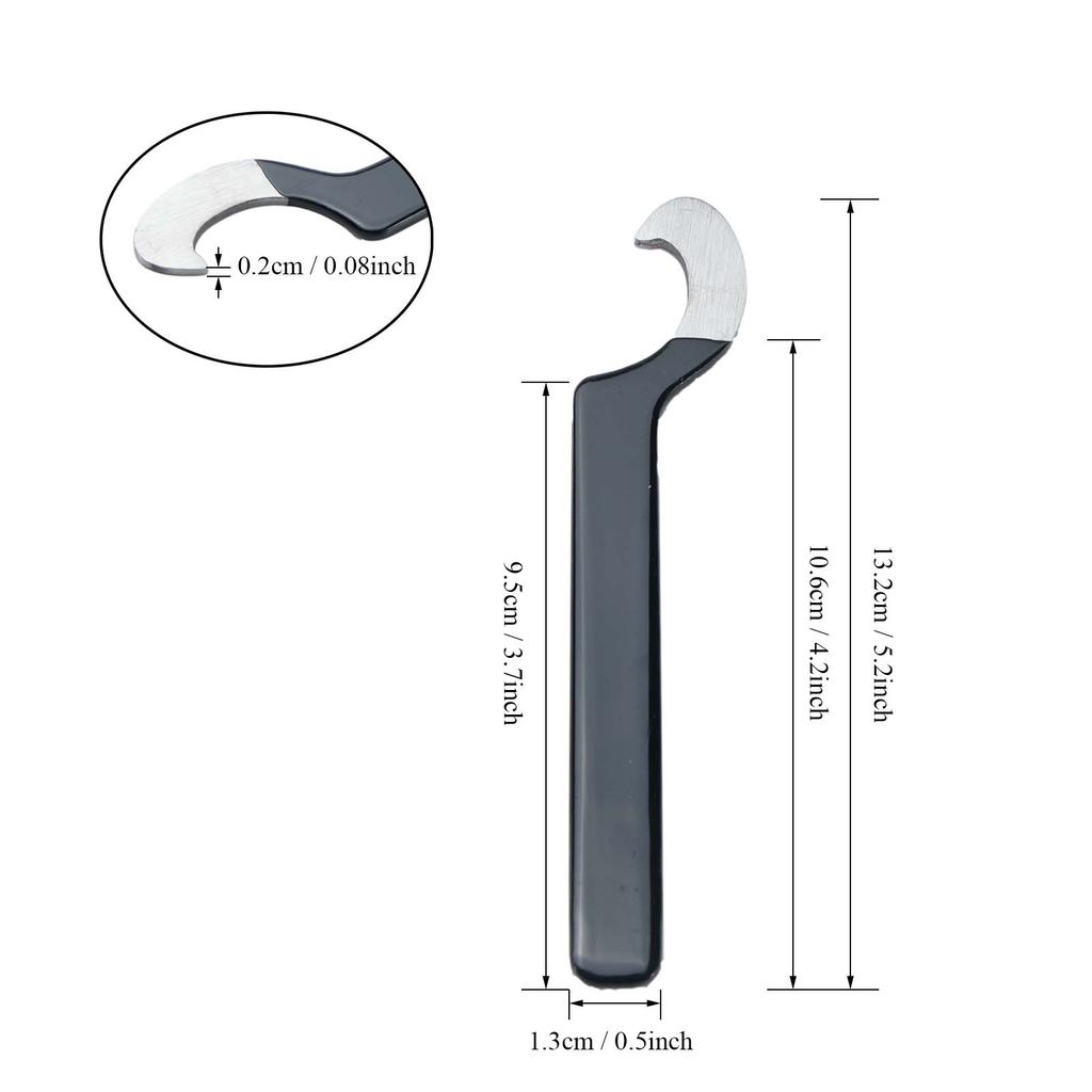 Qty 100 x Standard Metal Beer Faucet Wrench Heavy Duty Faucet Spanner with Soft Vynil Grip Tight faucets to Beer Shank and Tower
