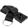 Black Woven Cello Anti-slip Mat with Sponge Pad and Strap Accessories