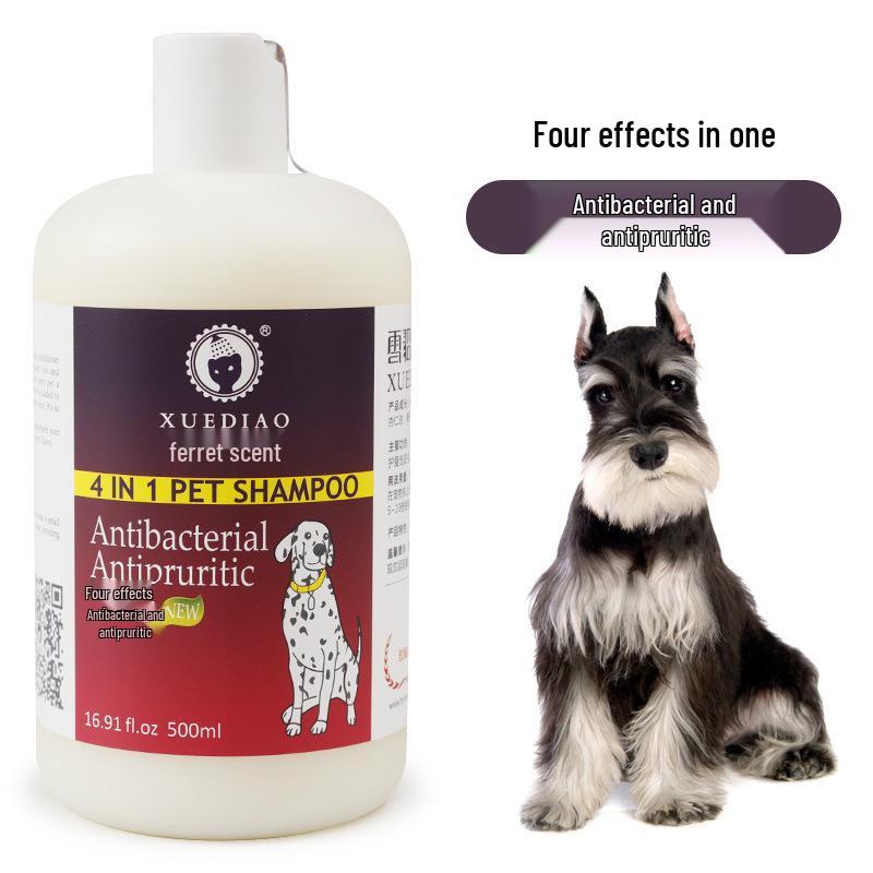 Ferret Four-in-One Shower Gel & Pet Shampoo, 500ml - Long-Lasting Fragrance, Nourishing & Smoothing for Dogs & Cats
