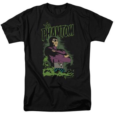 The Phantom Jungle Protector T Shirt Licensed Comic Book Tee Black