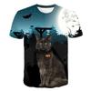 2024 Men/woman High Quality Brand T-shirt Hombre New Men T-shirt Casual Short Sleeve O-neck Fashion Funny Cat Printed 3D T Shirt