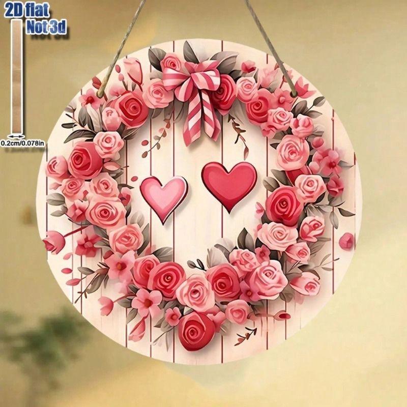Metal Tin Sign 2D Wall Art Home Decor Flat Hanging Decorative Plaque