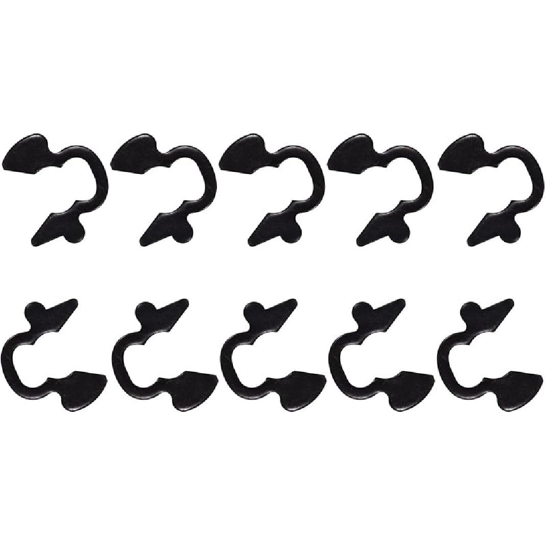 4l60e 4l80e For Chevy Silverado Shift Cable Clip Chevrolet Tahoe Impala GM GMC Sierra Gearbox Transmission Shifter Cable Retainer Clips E-Clip Metal Shift Cable Clip 10PCS