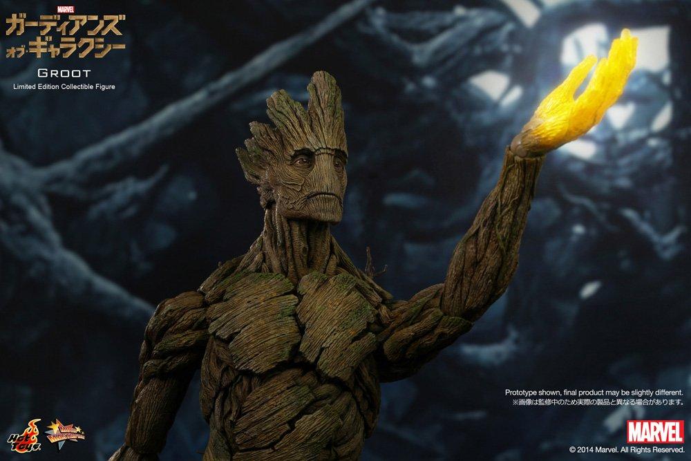 Hot Toys Movie Masterpiece Guardians of the Galaxy Groot Scale Action Figure 1/6